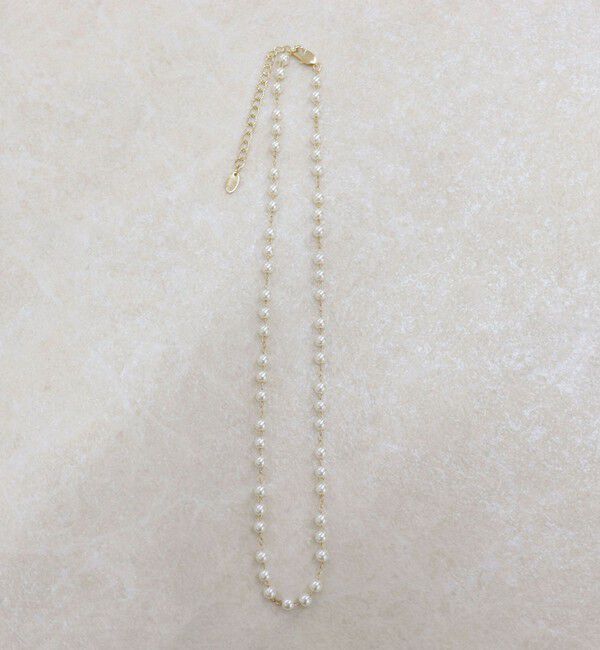 fredy emue「パールチェーンネックレス」|ネックレス|