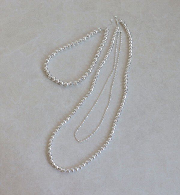 fredy emue「メタルボール3setロングネックレス」|ネックレス|