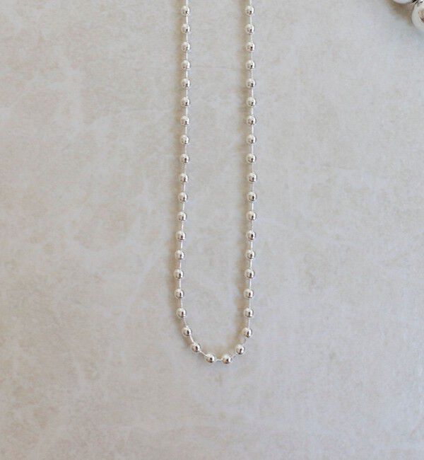 fredy emue「メタルボール3setロングネックレス」|ネックレス|