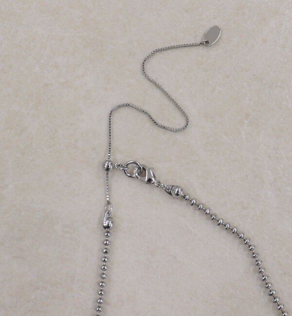 fredy emue「シルバーWハートアジャストネックレス」|ネックレス|