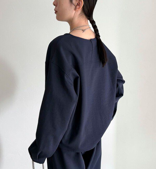 fredy emue「【セットアップ対応】パウダリーツイルコクーンブラウス」|シャツ・ブラウス|