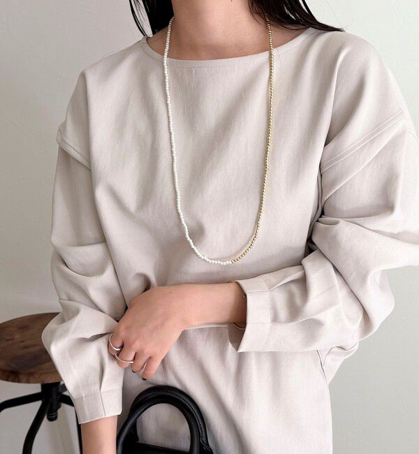 fredy emue「【セットアップ対応】パウダリーツイルコクーンブラウス」|シャツ・ブラウス|