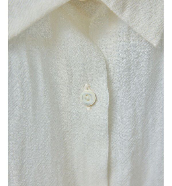 SALON adam et rope'「シアーウールボイルシャツ」|シャツ・ブラウス|