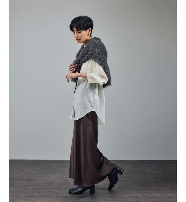 SALON adam et rope'「シアーウールボイルシャツ」|シャツ・ブラウス|