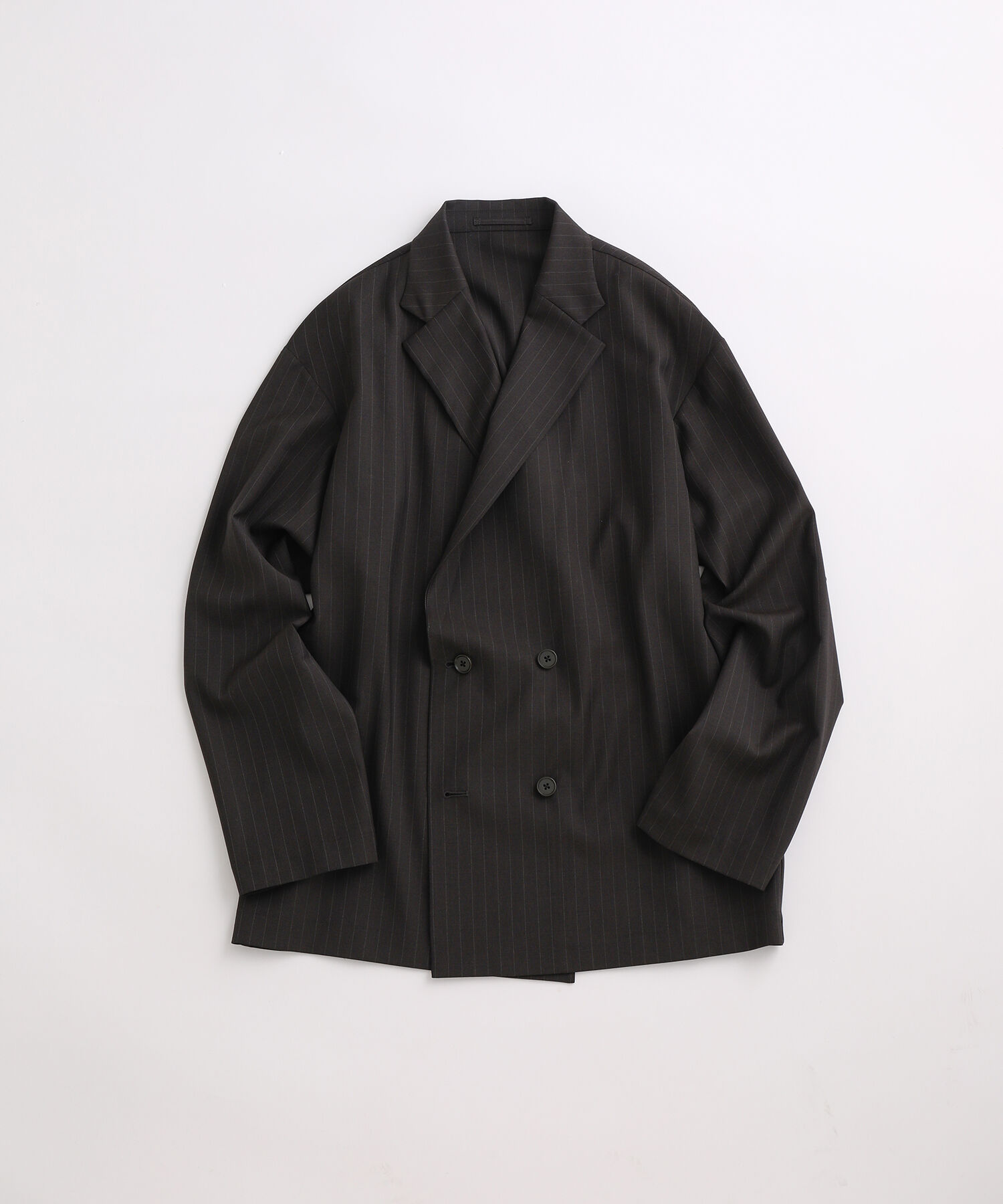 ADAM ET ROPE'「オーバーサイズ ダブルカーディガン ジャケット / サスティナブル / セットアップ対応」|テーラードジャケット|