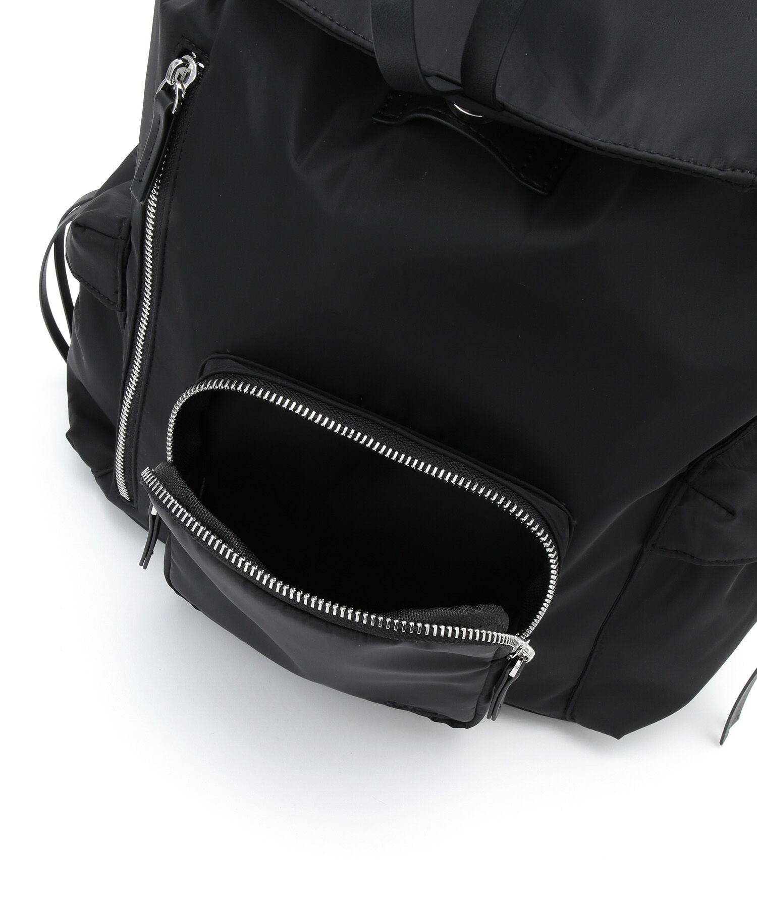 ADAM ET ROPE'「【WEB限定・サステナブル】フラップポケットリュックサック」|リュック|