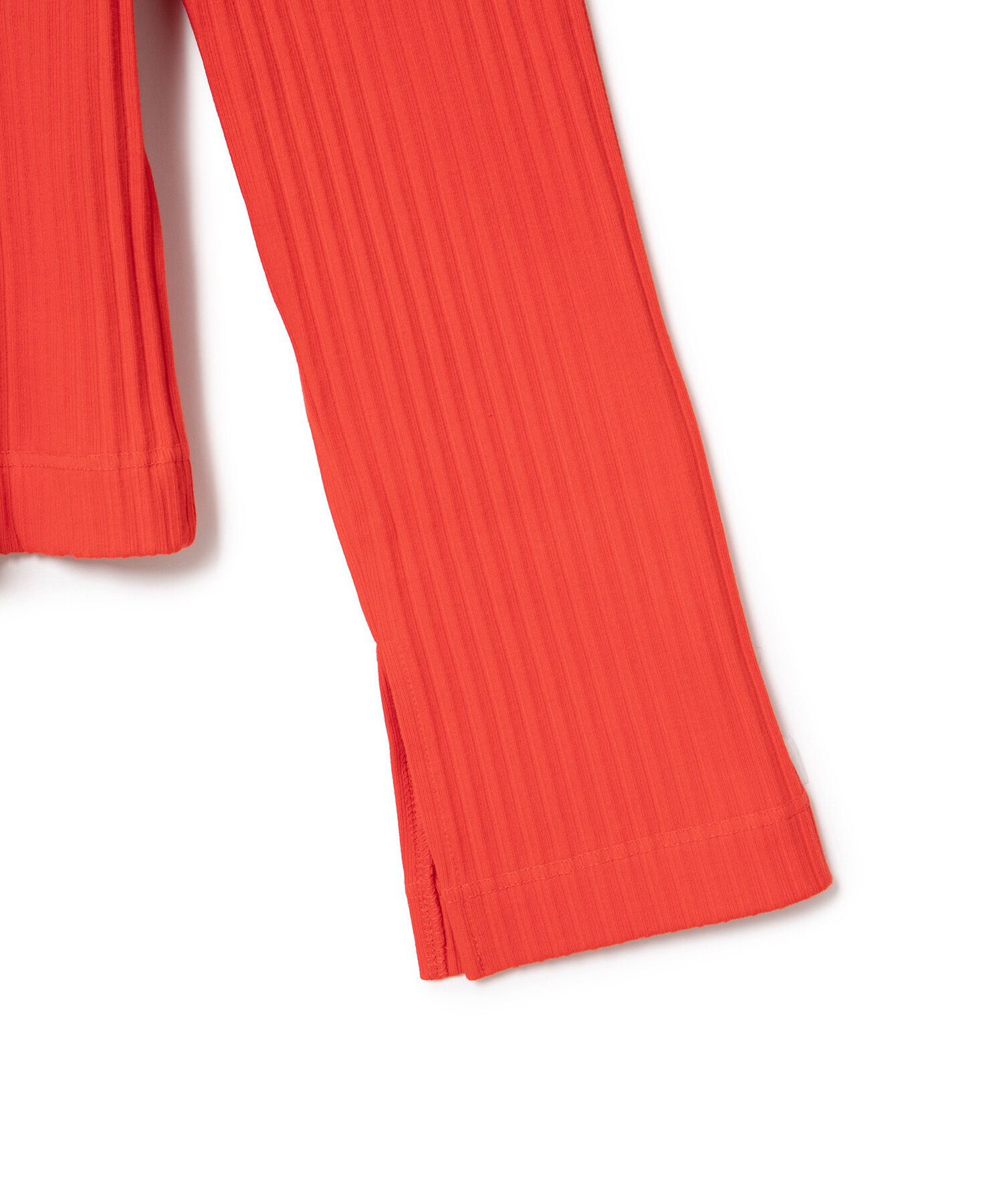 ADAM ET ROPE'「【WEB限定・洗える】フレアーリブカーディガン」|カーディガン|