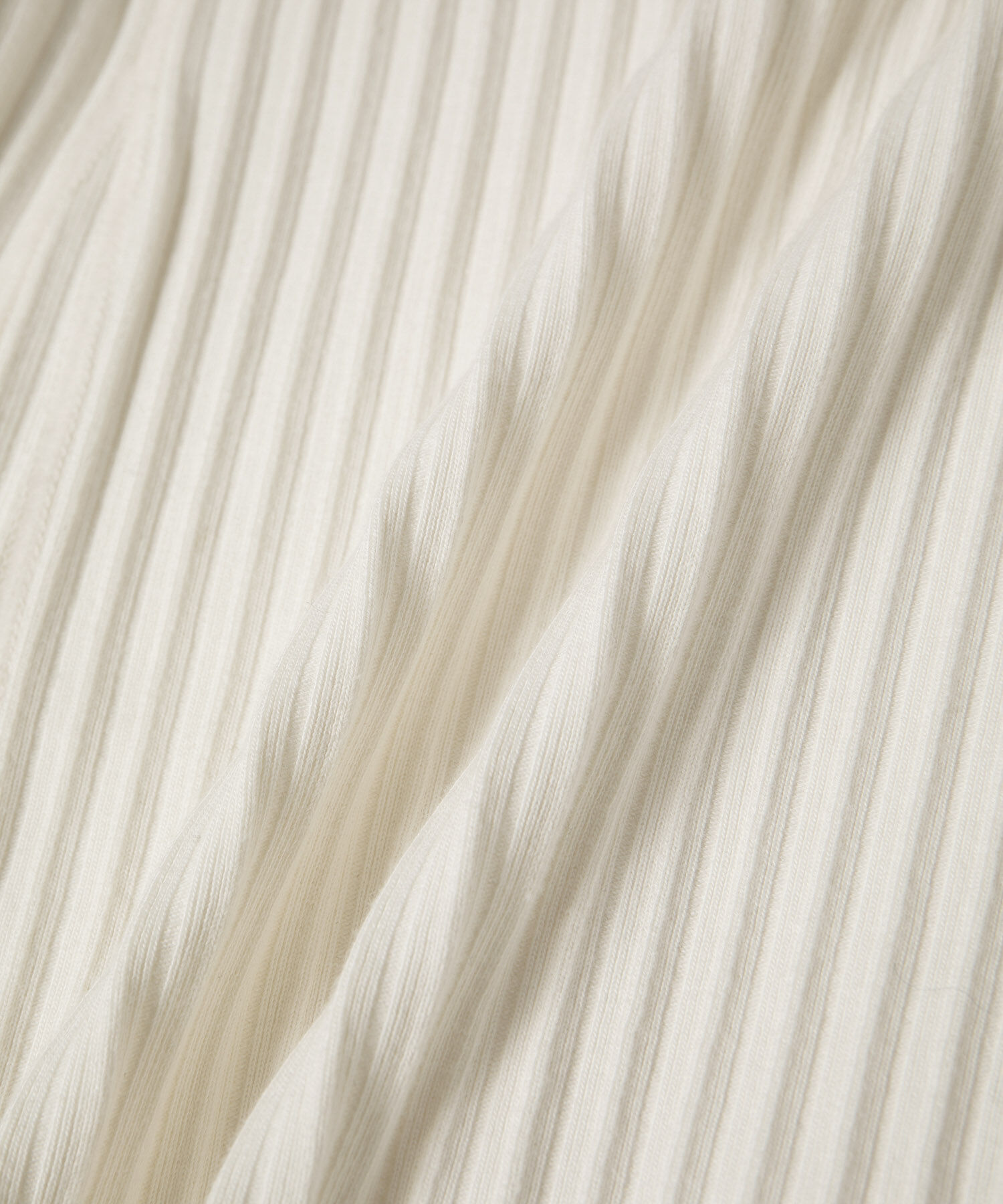 ADAM ET ROPE'「【WEB限定・洗える】フレアーリブカーディガン」|カーディガン|