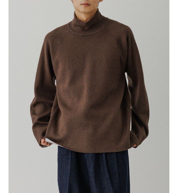 リバーシブル》カシミヤブレンド オフタートルニット（ADAM ET ROPE