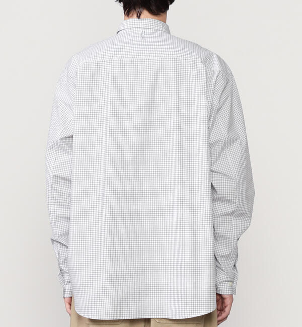 DANTON「DANTON | コットンタイプライター 長袖ワークシャツ MEN」|シャツ・ブラウス|