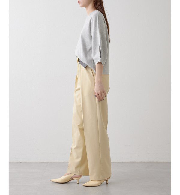 Drawing Numbers】コットン袖パフニットプルオーバー（Drawing Numbers