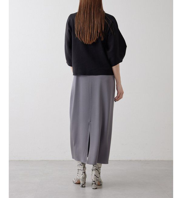 【2025SS】ドローイングナンバーズ コットン袖パフニットプルオーバー 38 コットン袖パフニットプルオーバー | Drawing Numbers(ドローイング