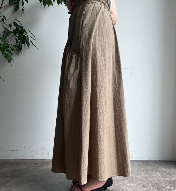  「【WEB限定】ダブルウエストギャザースカート」|スカート|