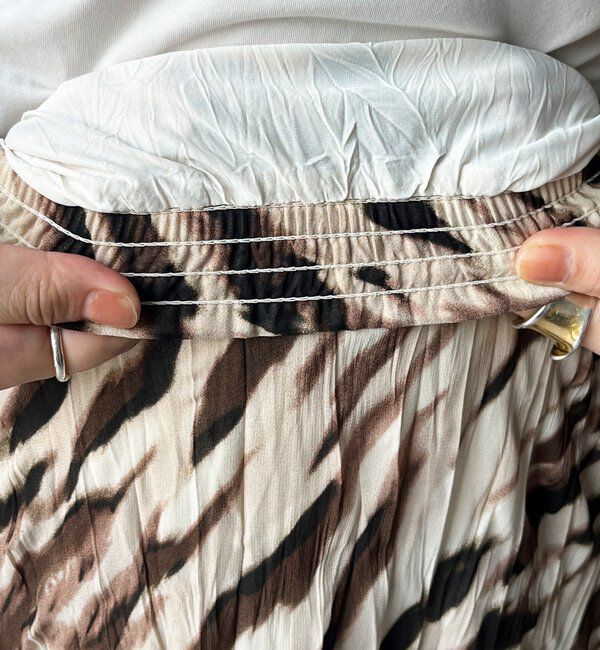  「アニマルワッシャースカート」|スカート|