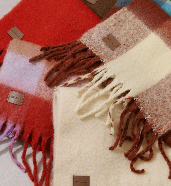  「【5色展開】フリンジマフラー」|マフラー|