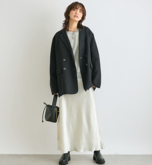  「【軽い着心地】リバーテーラードジャコット」|テーラードジャケット|