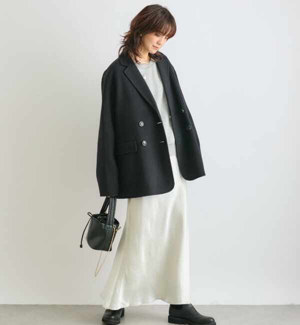  「【軽い着心地】リバーテーラードジャコット」|テーラードジャケット|
