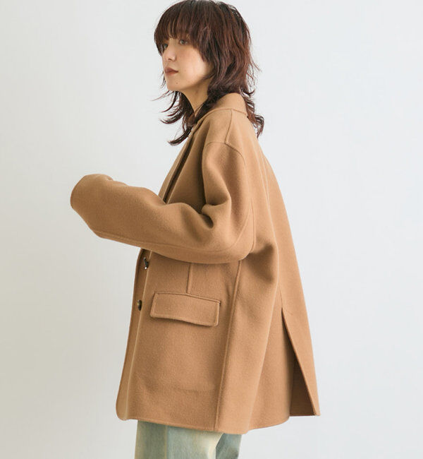  「【軽い着心地】リバーテーラードジャコット」|テーラードジャケット|