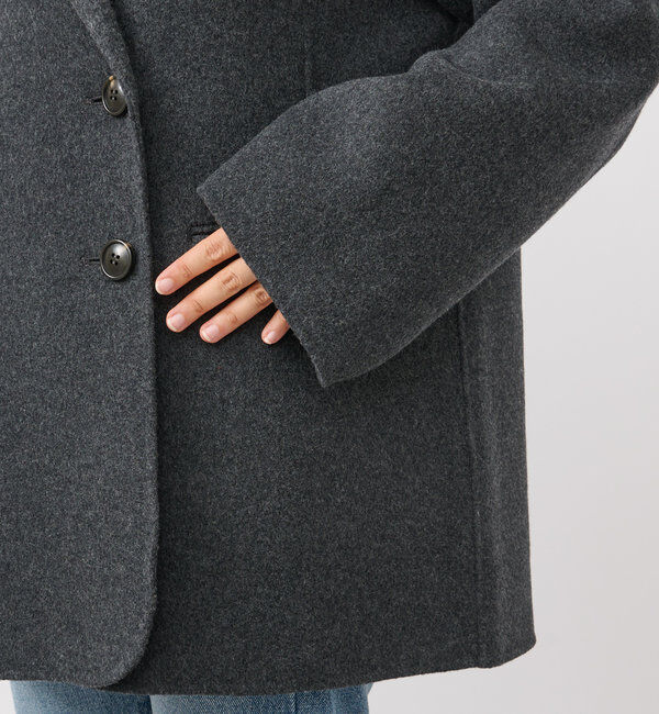  「【軽い着心地】リバーテーラードジャコット」|テーラードジャケット|