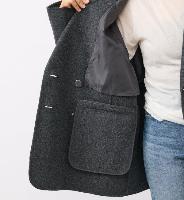  「【軽い着心地】リバーテーラードジャコット」|テーラードジャケット|