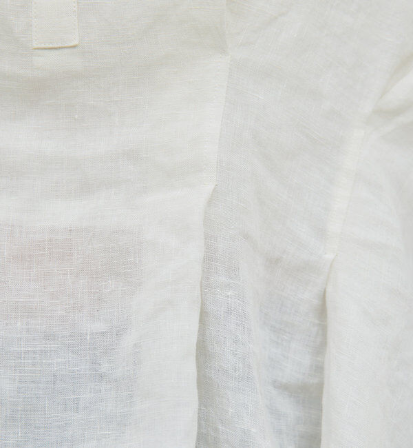  「【大人気ブラウスがリバイバル！】ハーフスリーブウエストシェイプシャツ」|シャツ・ブラウス|