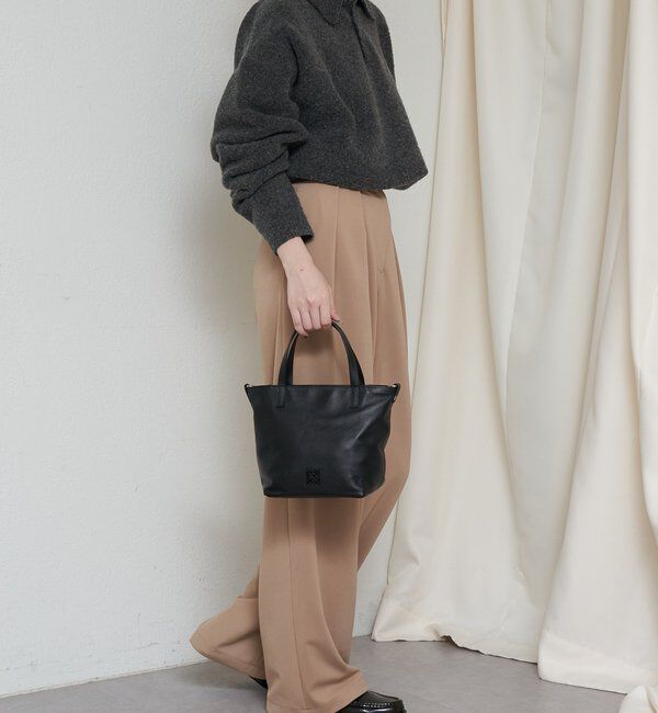  「レザー2WAYミニトートバッグ」|トートバッグ|