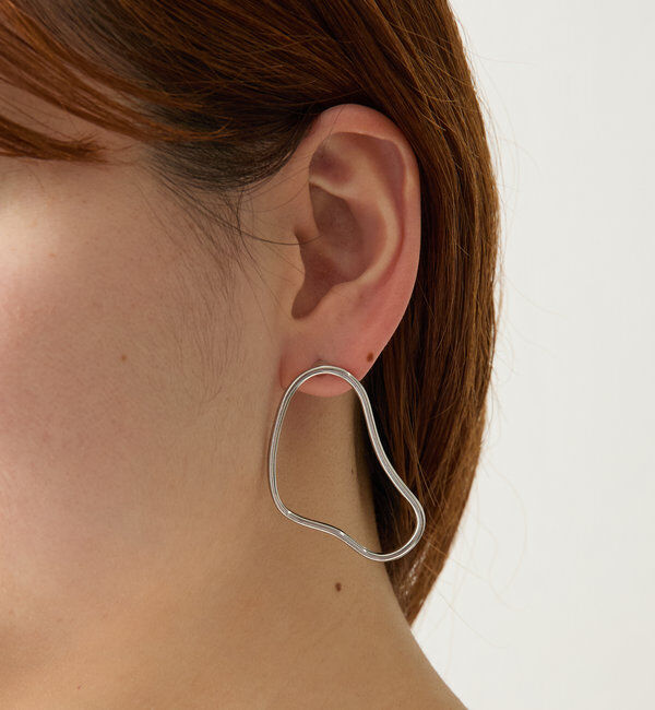  「[Eau]wave ring pierce」|ピアス|