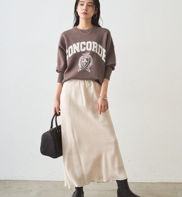  「ジャガードロゴニット」|ニット・セーター|