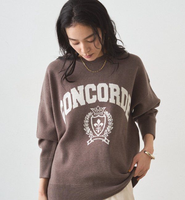  「ジャガードロゴニット」|ニット・セーター|