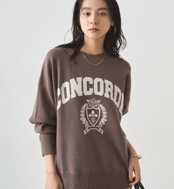  「ジャガードロゴニット」|ニット・セーター|