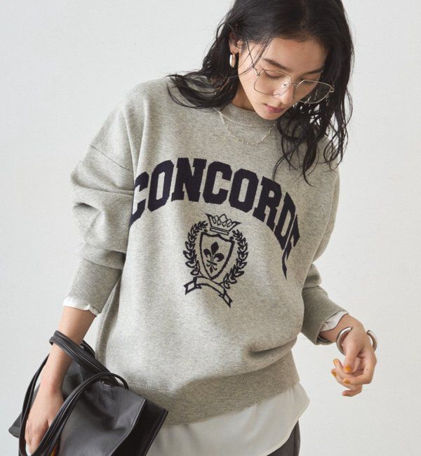  「ジャガードロゴニット」|ニット・セーター|