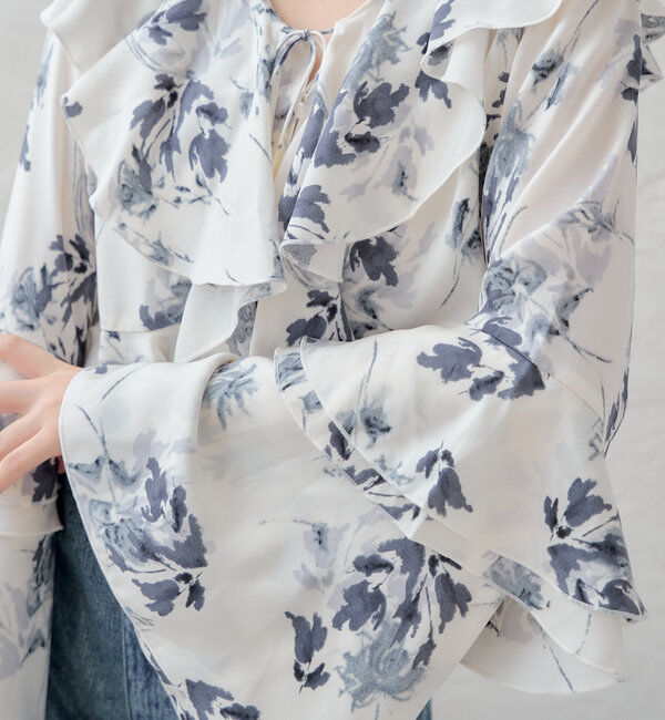  「ラッフルフリルブラウス」|シャツ・ブラウス|