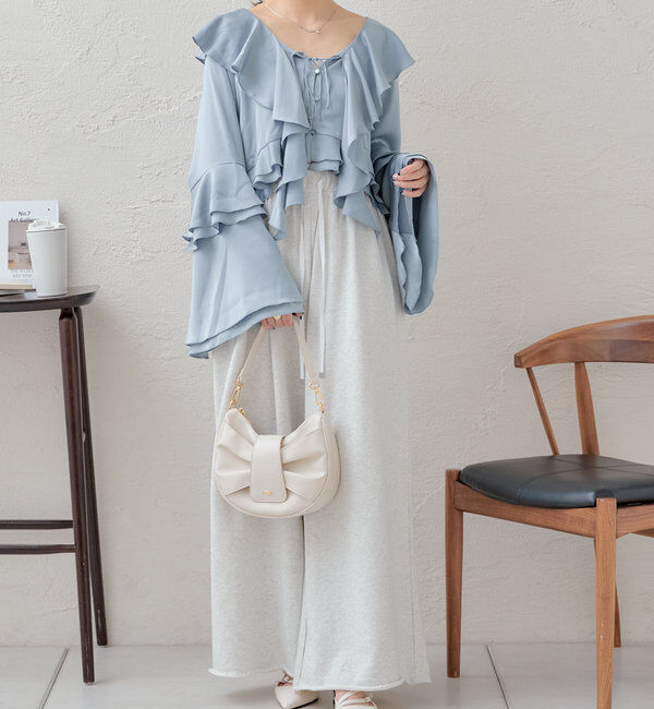  「ラッフルフリルブラウス」|シャツ・ブラウス|