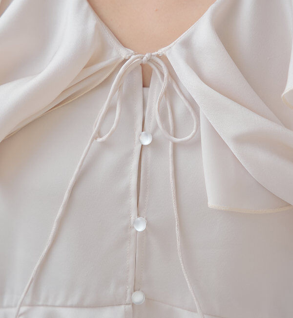  「ラッフルフリルブラウス」|シャツ・ブラウス|