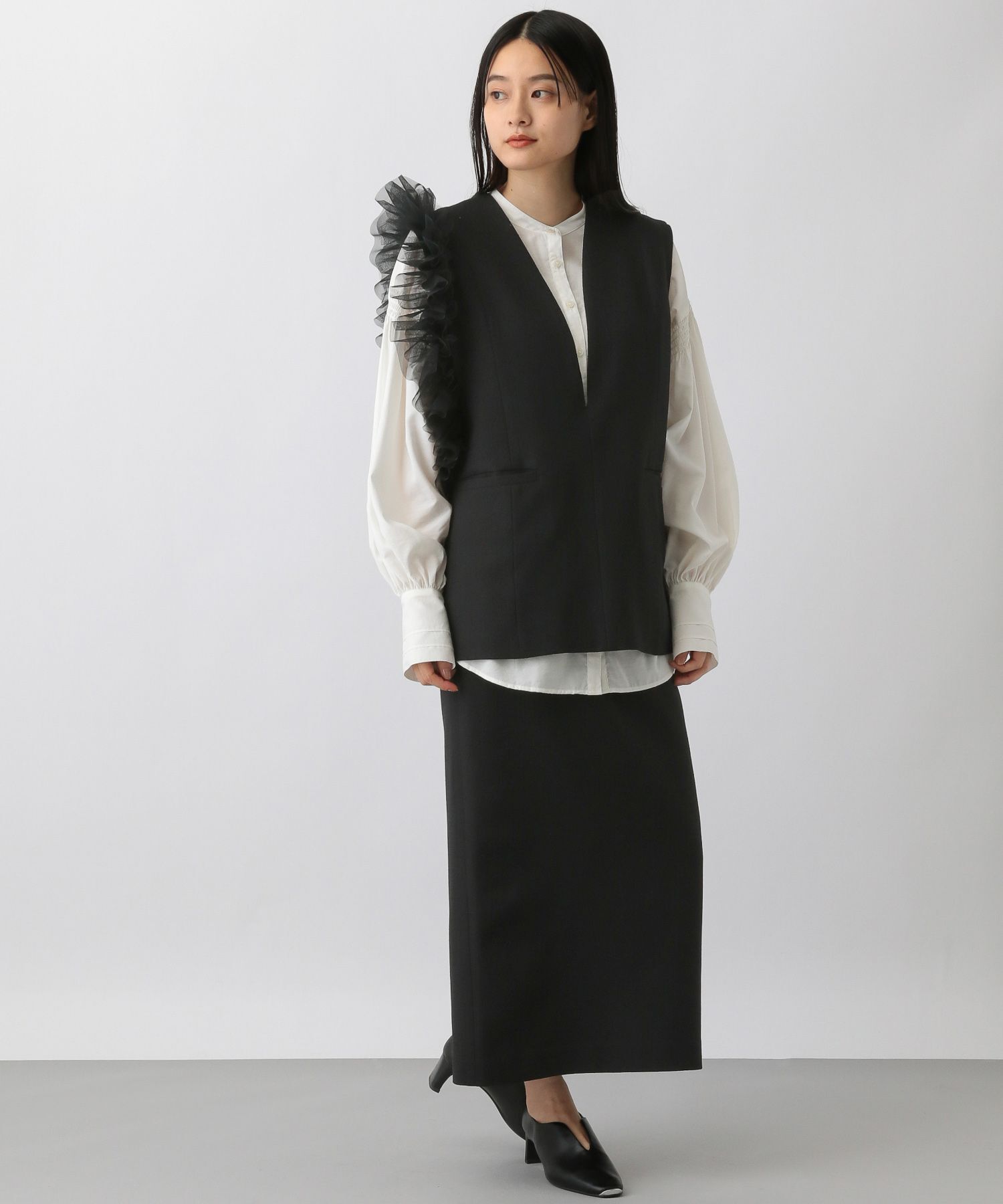 A part by 「チュールサッシュ」|ブローチ・コサージュ|