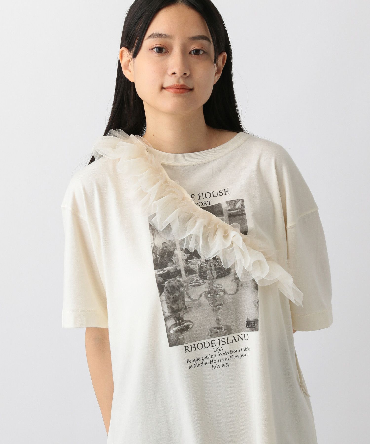 A part by 「チュールサッシュ」|ブローチ・コサージュ|