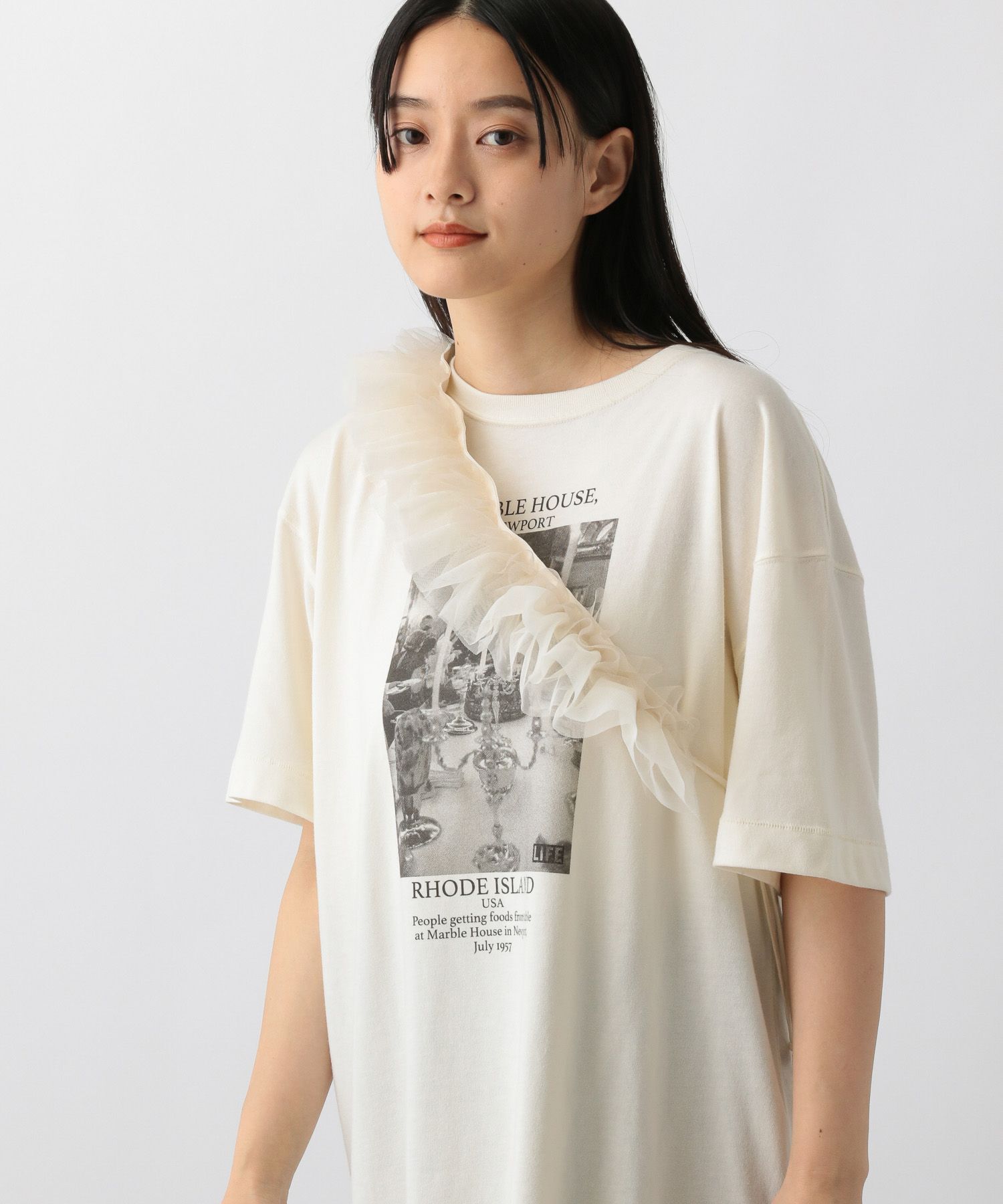 A part by 「チュールサッシュ」|ブローチ・コサージュ|