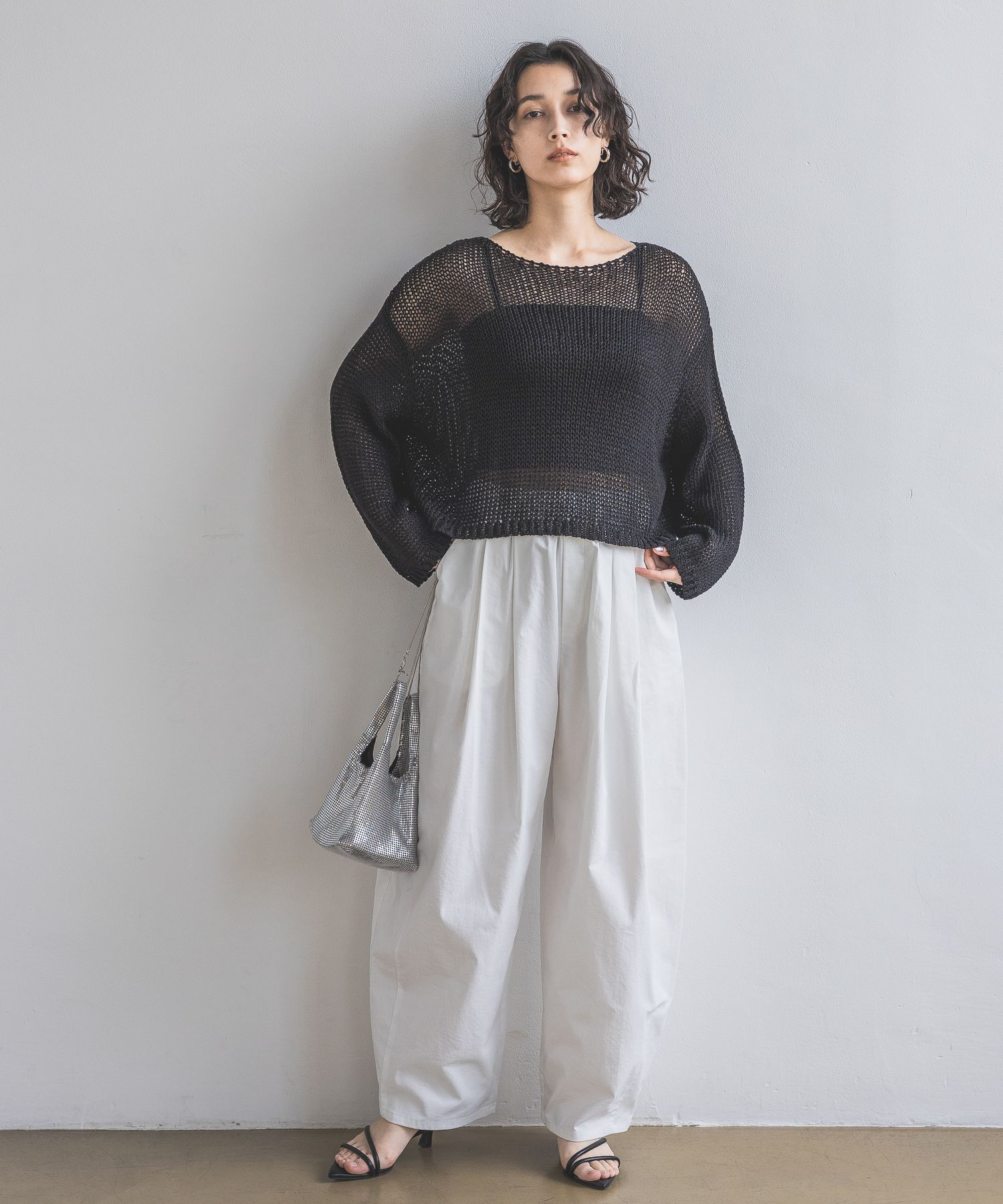 A part by 「リネンコンボートプルオーバー長袖」|ニット・セーター|