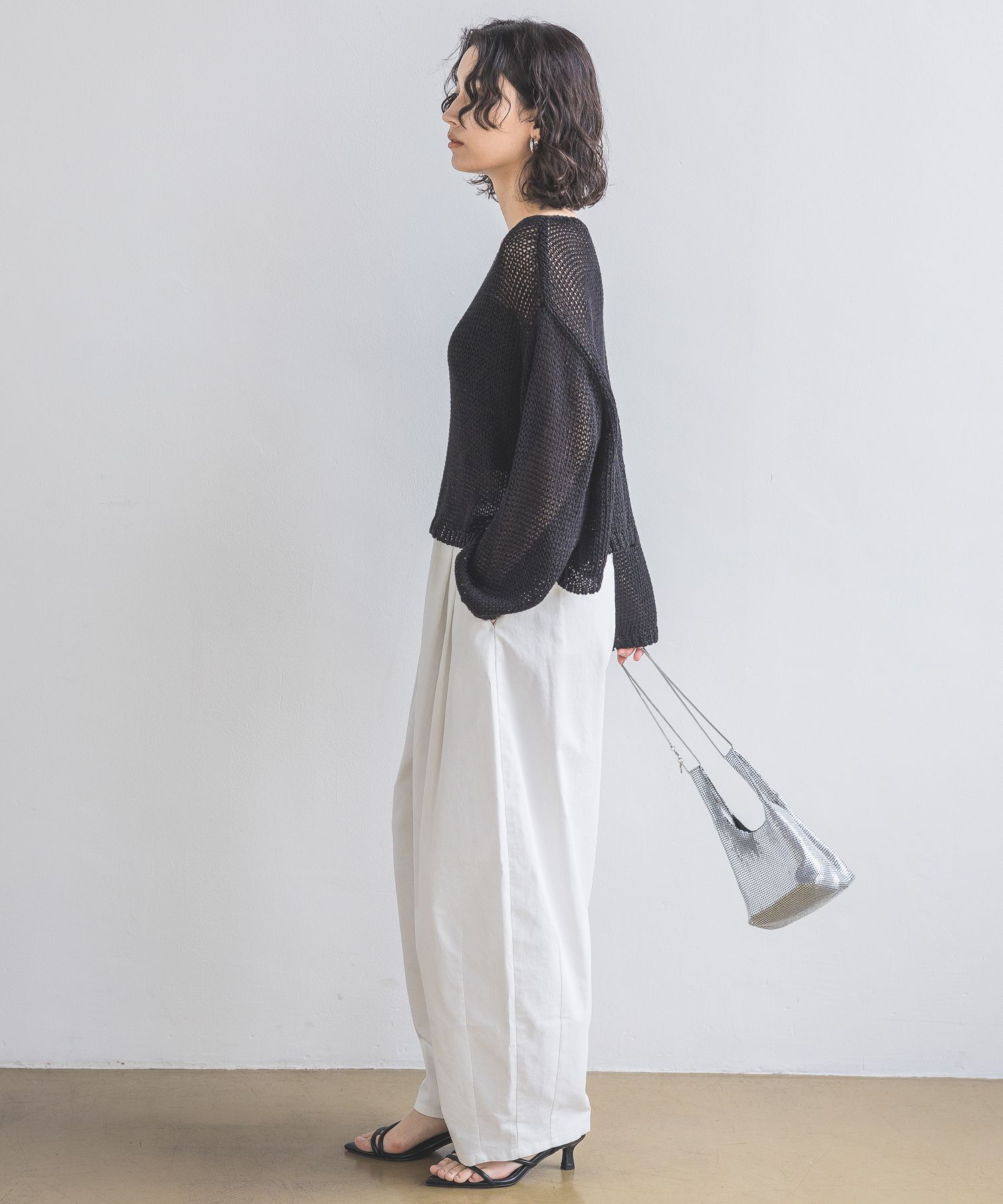 A part by 「リネンコンボートプルオーバー長袖」|ニット・セーター|