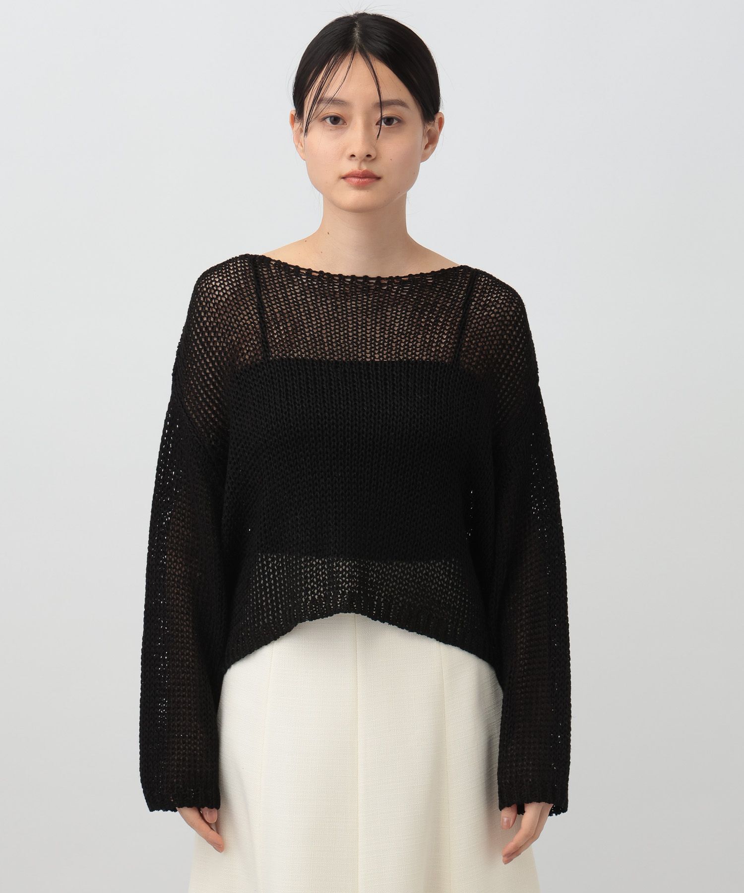 A part by 「リネンコンボートプルオーバー長袖」|ニット・セーター|