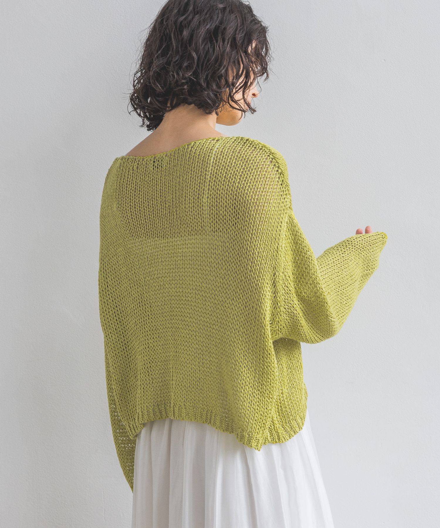 A part by 「リネンコンボートプルオーバー長袖」|ニット・セーター|