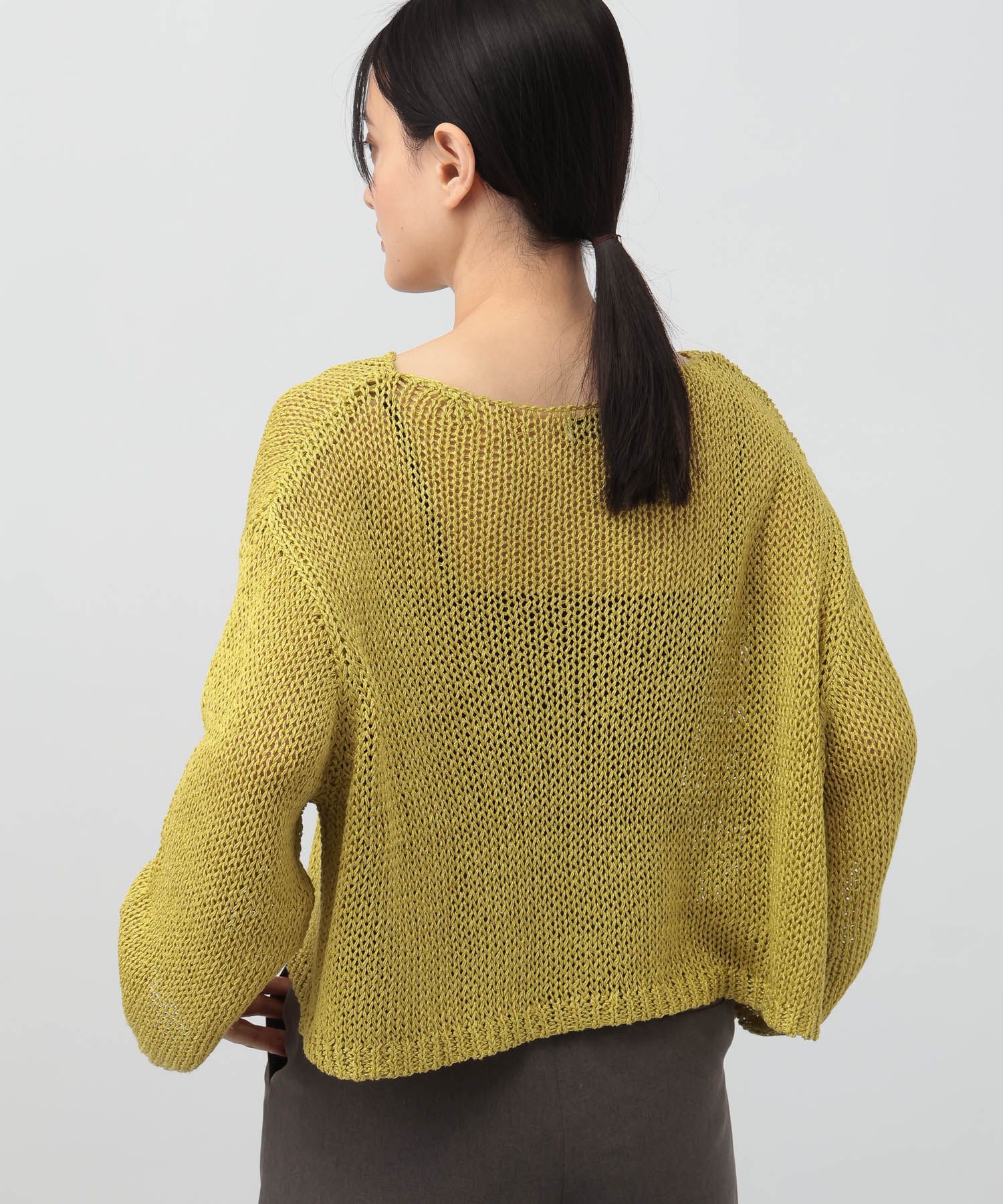 A part by 「リネンコンボートプルオーバー長袖」|ニット・セーター|