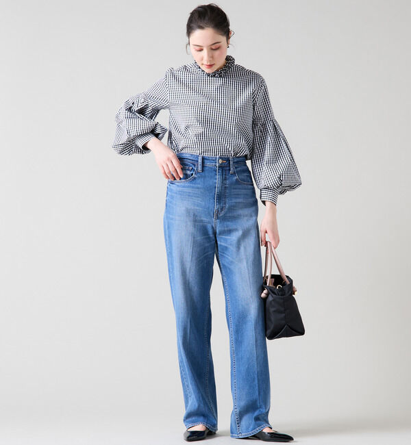 TIARA「【MARILYN MOON/マリリンムーン】フリルネックブラウス（4251-140）」|シャツ・ブラウス|