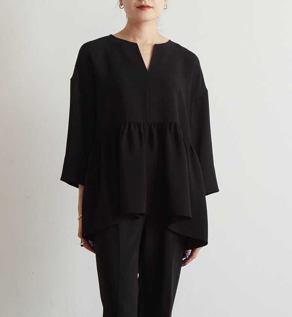 Liesse「ペプラムブラウス」|シャツ・ブラウス|