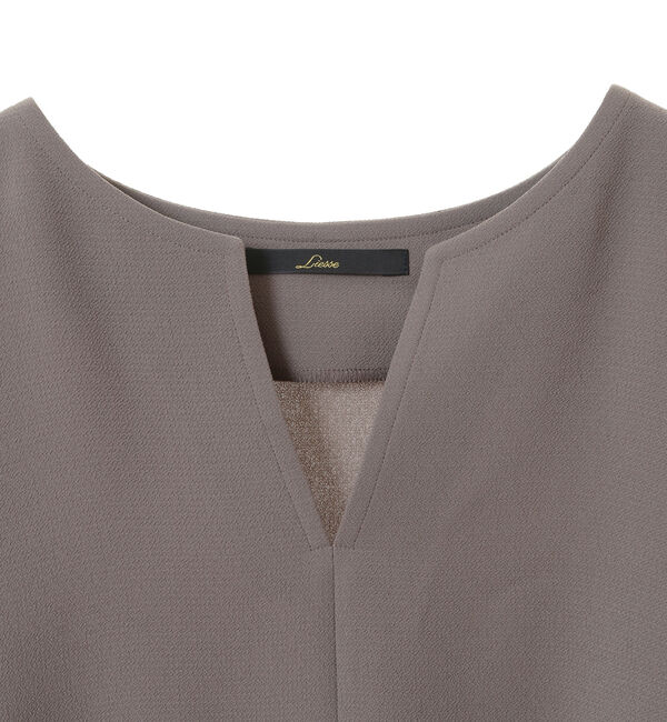 Liesse「ペプラムブラウス」|シャツ・ブラウス|