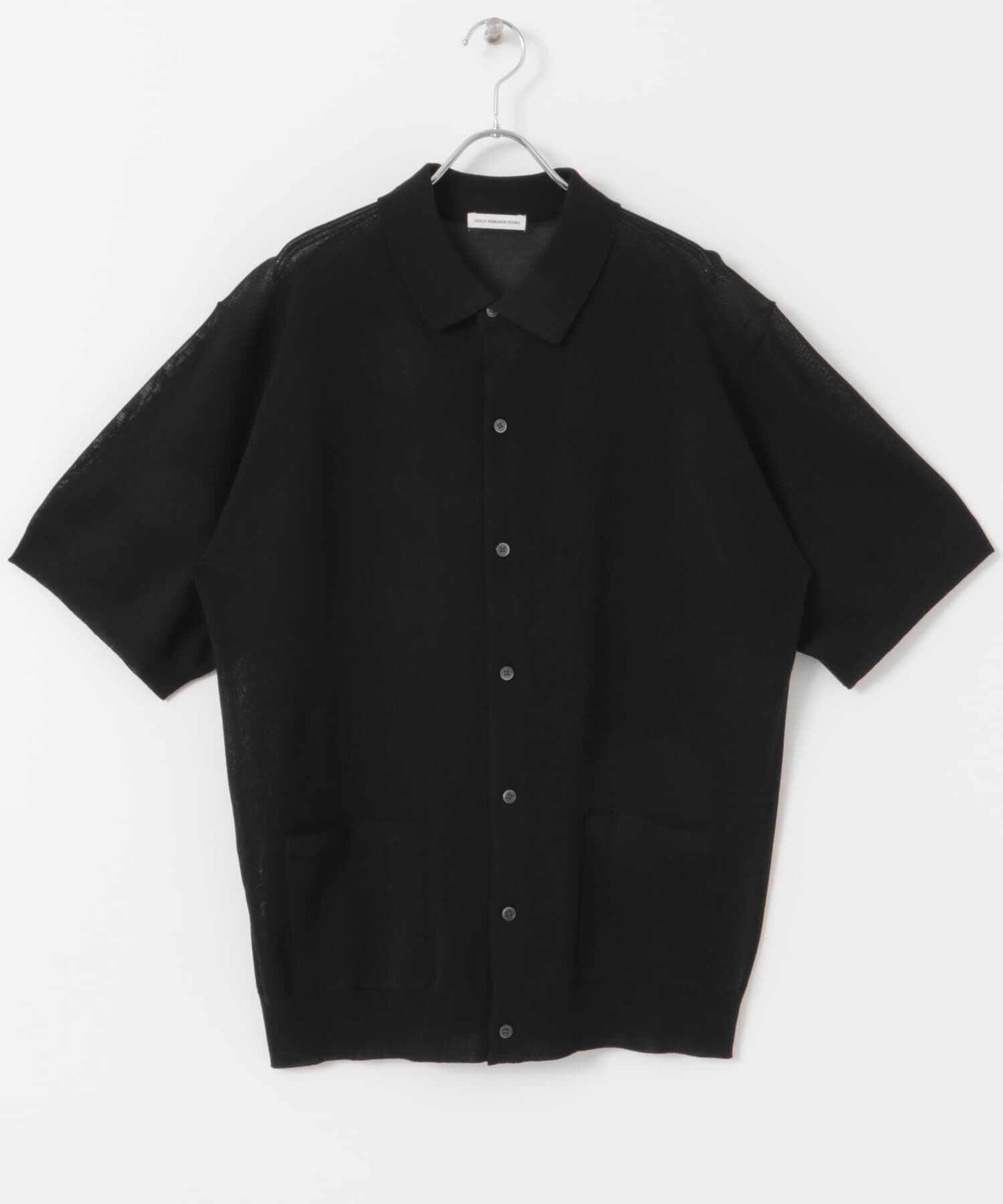 URBAN RESEARCH DOORS「リネンライクショートスリーブシャツカーディガン」|カーディガン|