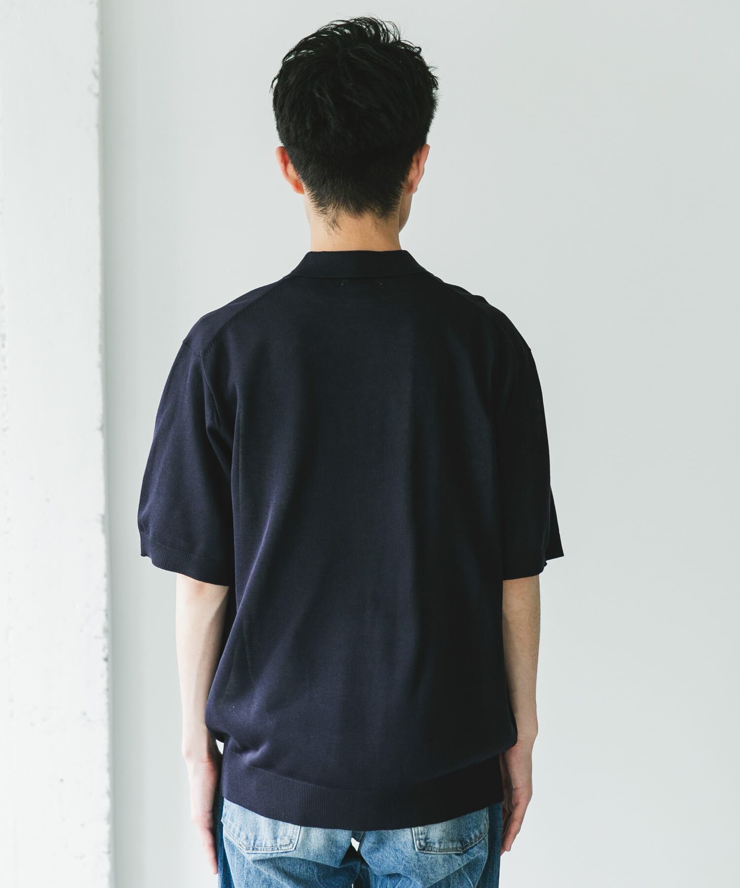 URBAN RESEARCH DOORS「リネンライクショートスリーブシャツカーディガン」|カーディガン|