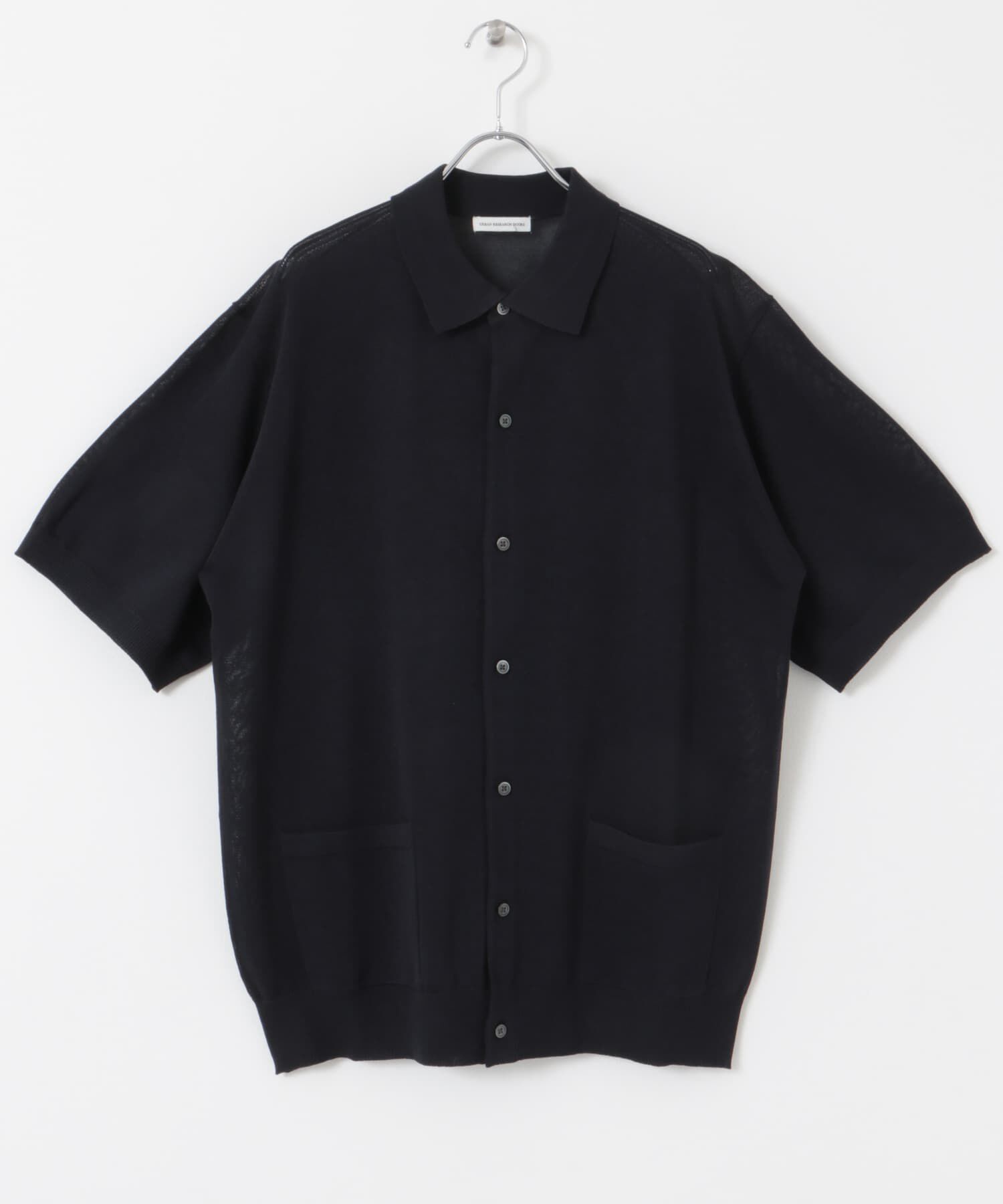 URBAN RESEARCH DOORS「リネンライクショートスリーブシャツカーディガン」|カーディガン|