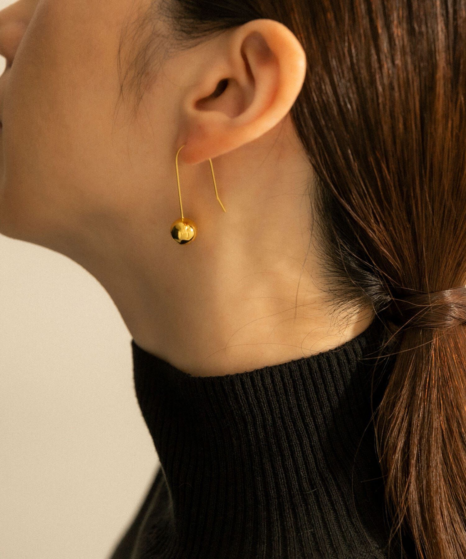 SMELLY「SMELLY so&rsquo;　sphere hook pierce」|ピアス|