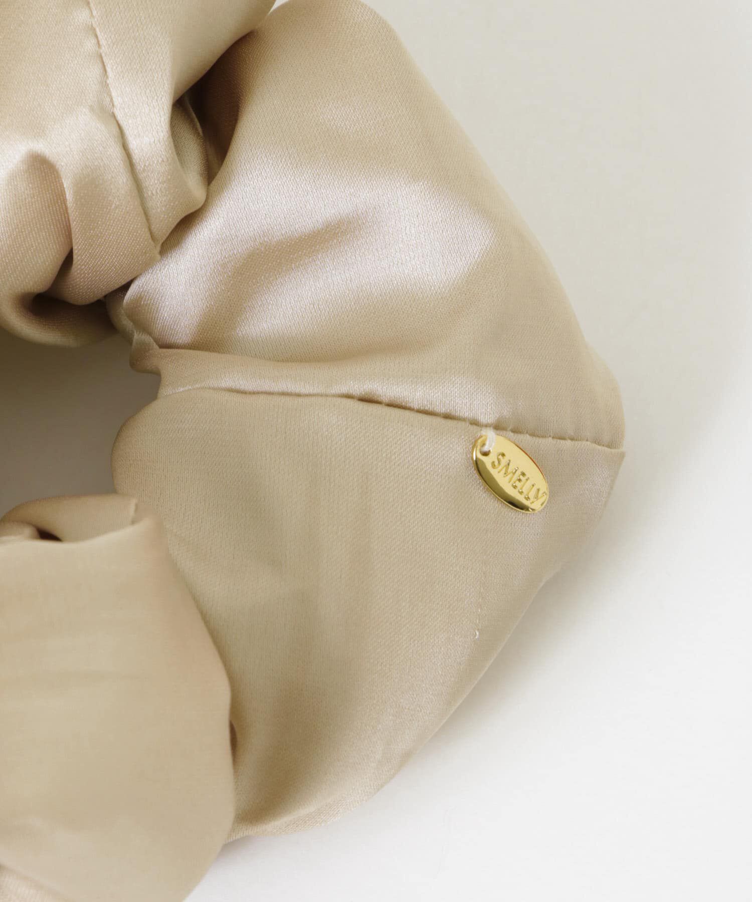 SMELLY「サテンボリュームビッグシュシュ」|ヘアゴム・シュシュ|